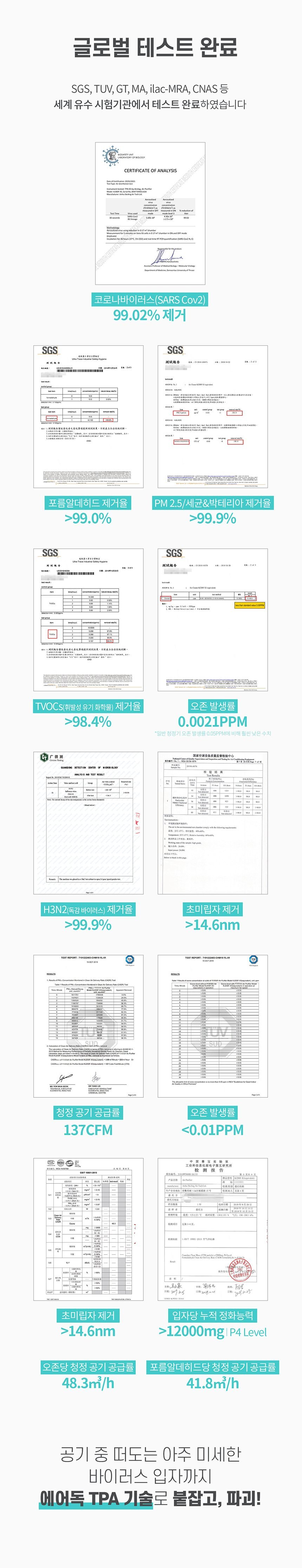 AIRDOG 에어독 필터교체없는 살균 공기청정기 X3s /30일 체험 이벤트/포토리뷰 상품권증정