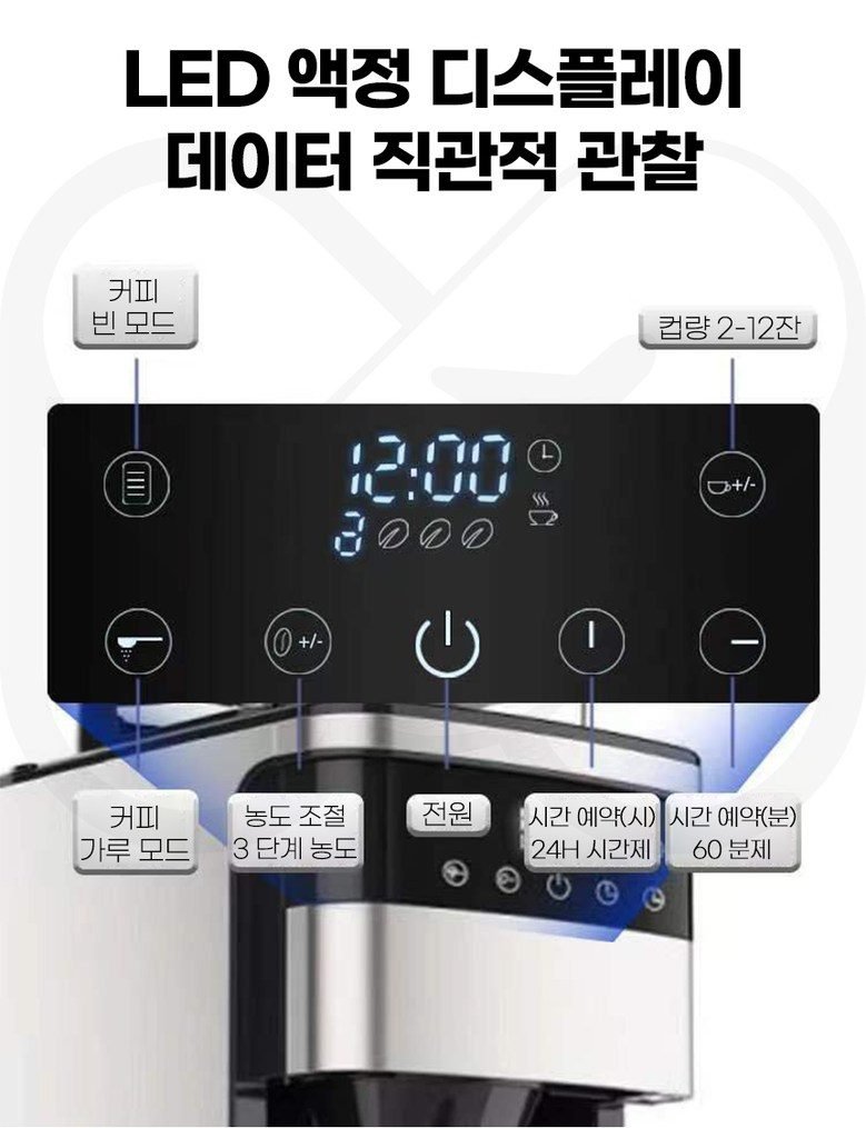 AMBIANO 전자동 커피메이커 (해외구매)
