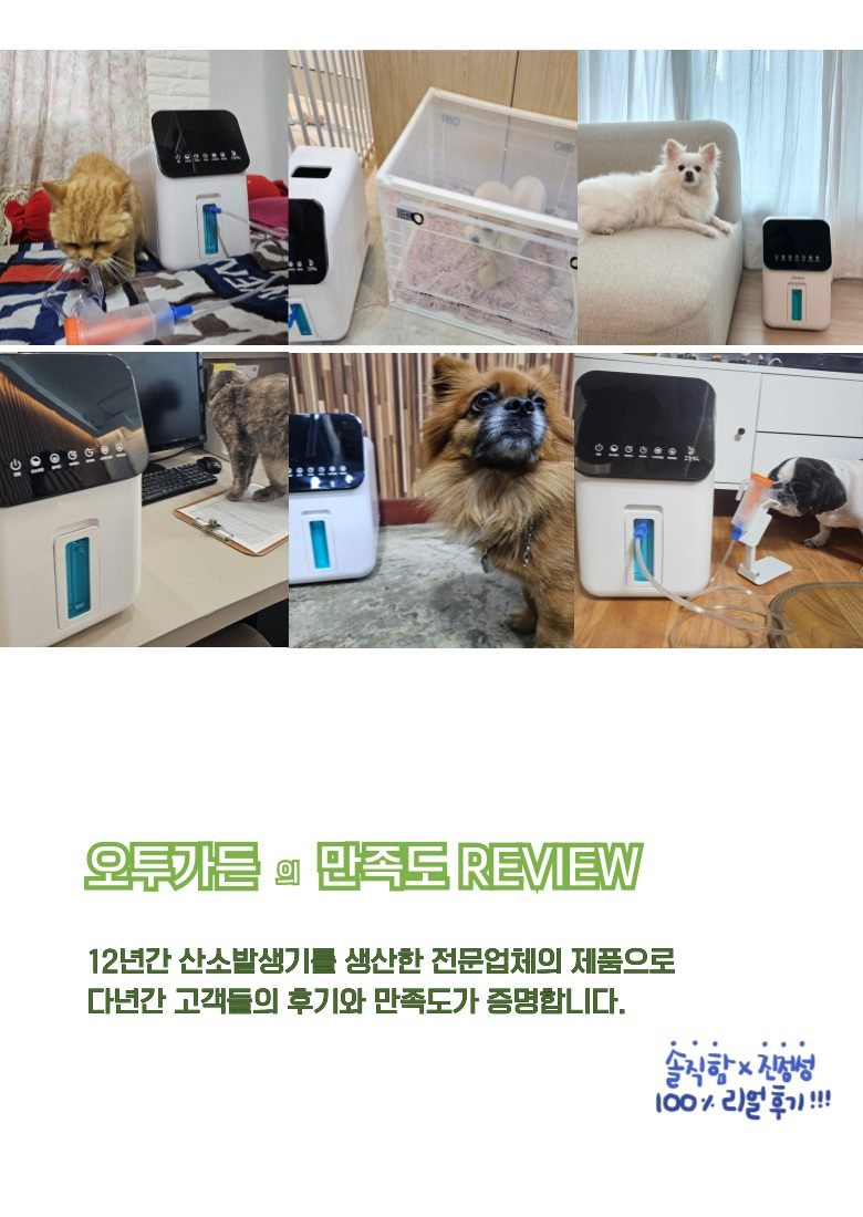 산소발생기 산소방 애견 가정용