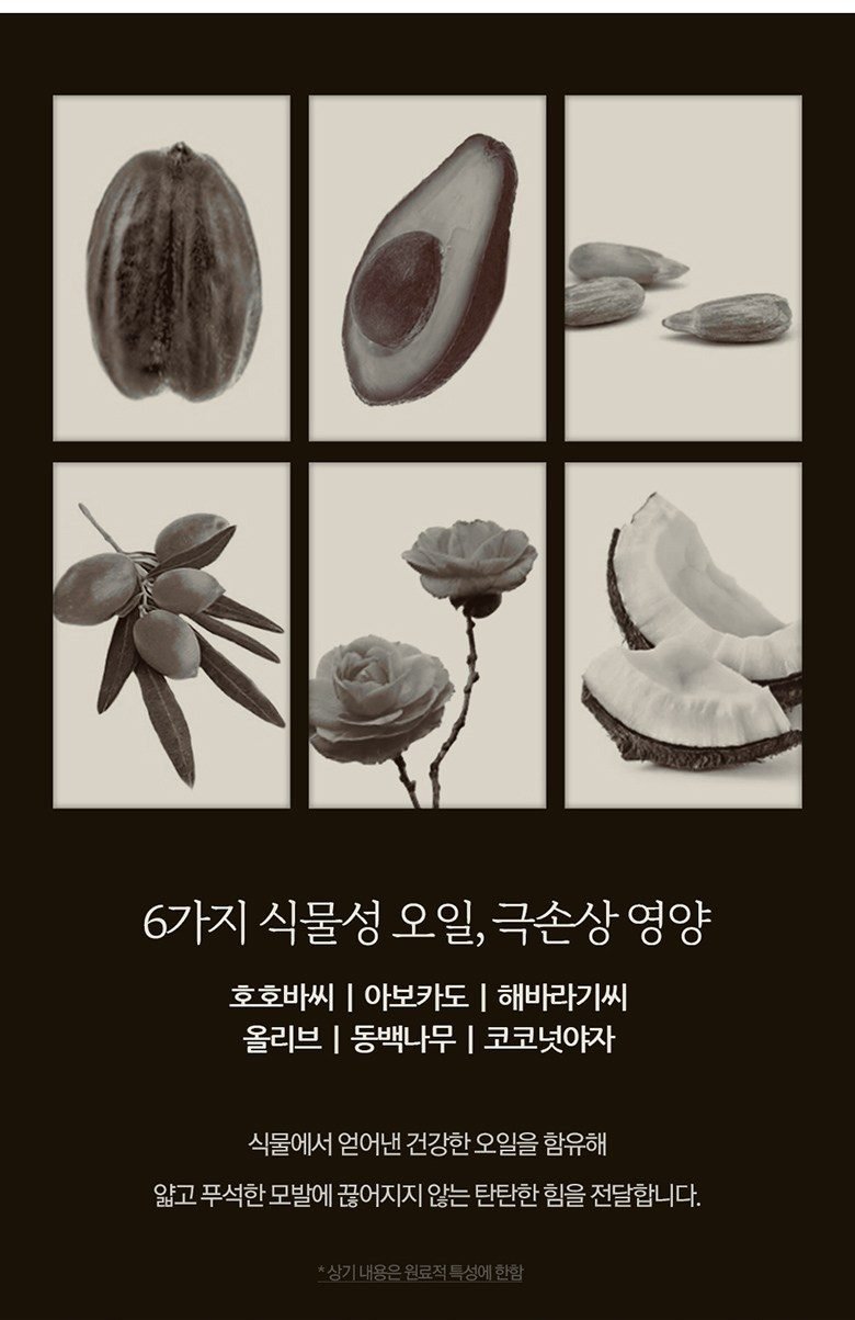부케가르니 나드 아르간 오일 데미지 케어 샴푸 2개