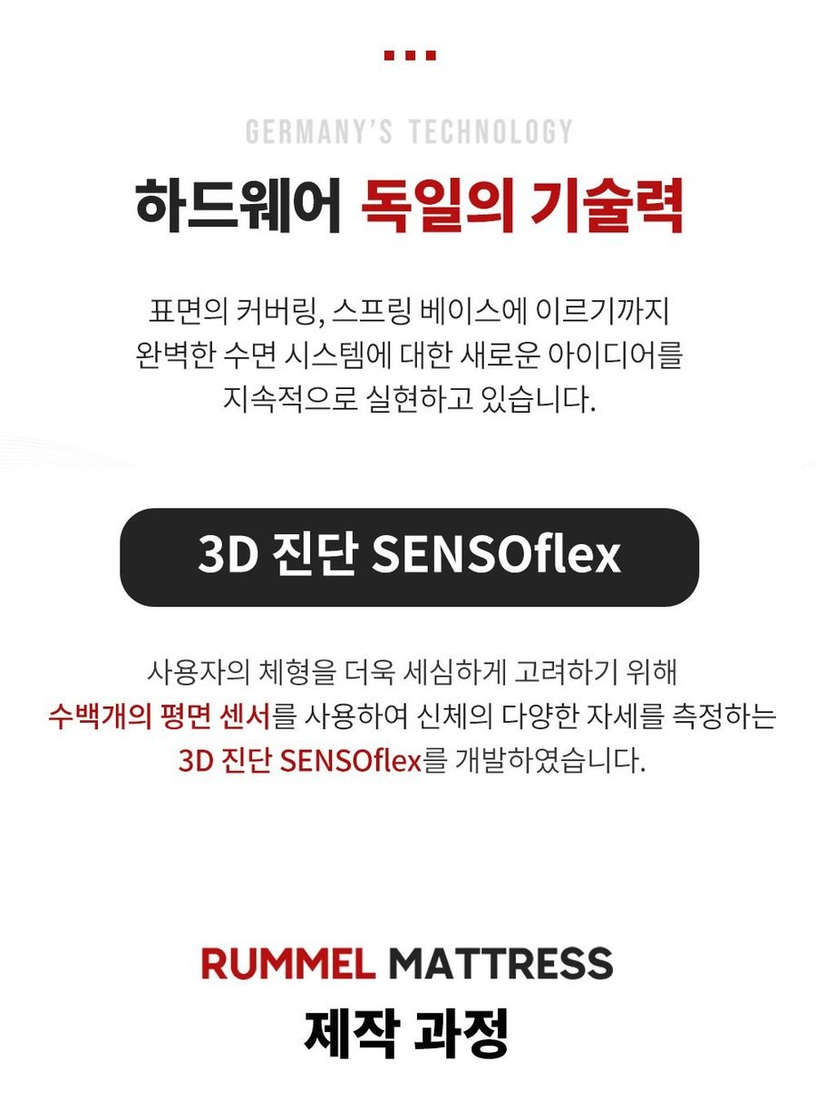 럼멜 R5000 포켓 독립 스프링 침대 매트리스 텐셀 메모리폼 호텔 두께 330mm 방문설치